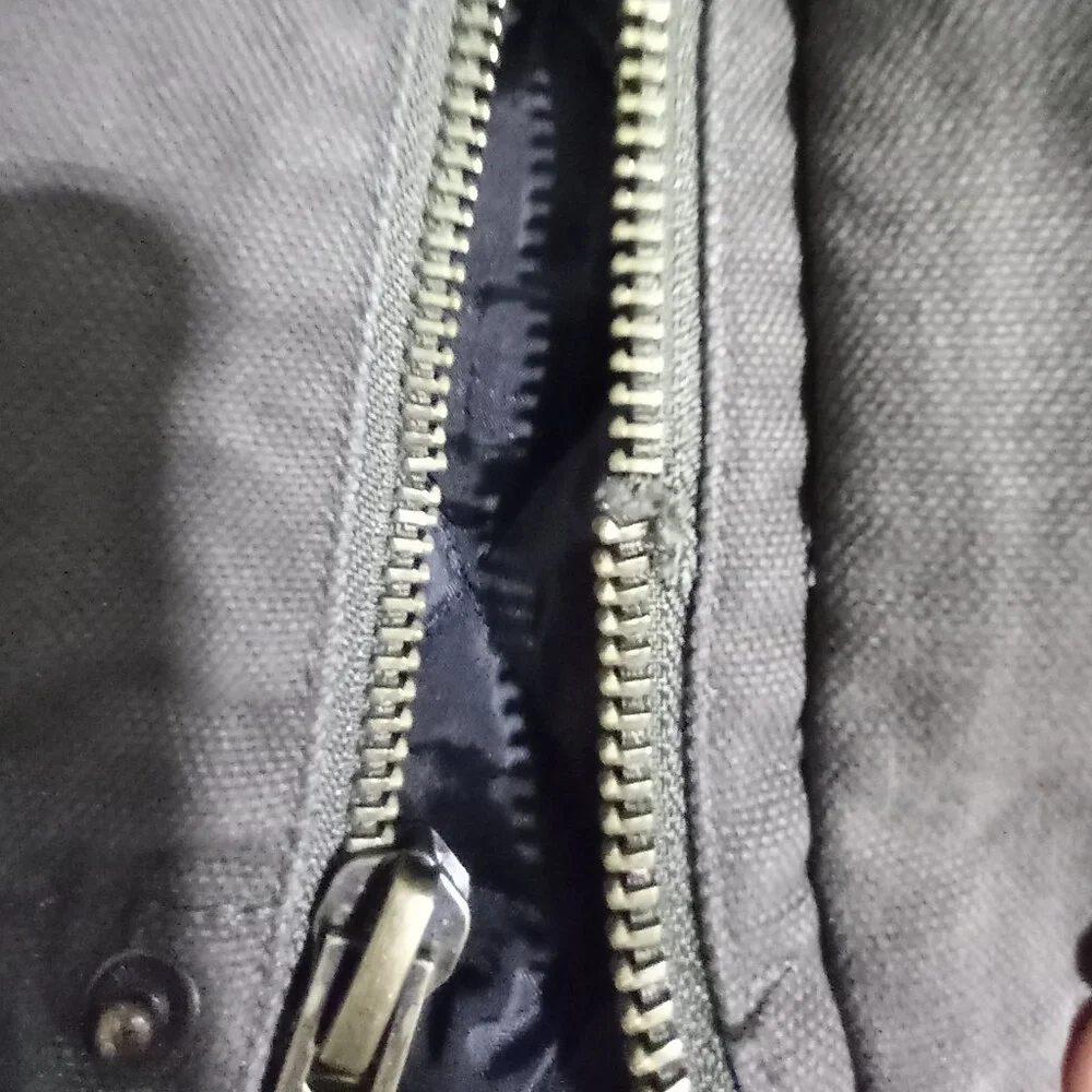 CANVAS CONCEALED CARRY JACKET - Moss | 2XL - Picture 9 of 11